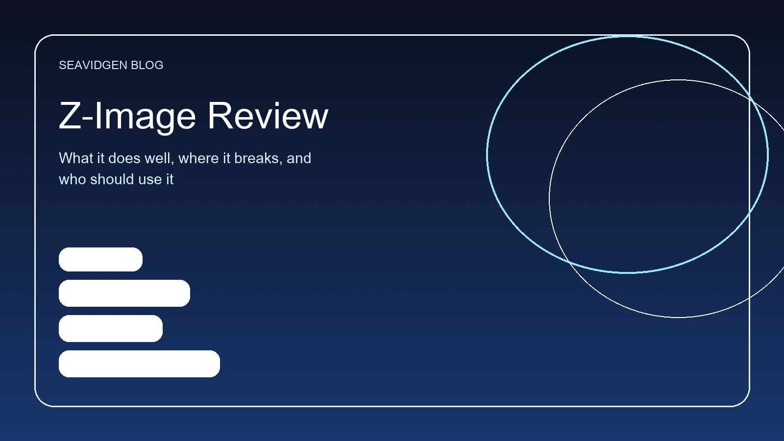 Review do Z-Image: rapido, util e melhor do que parece para visuais bilingues