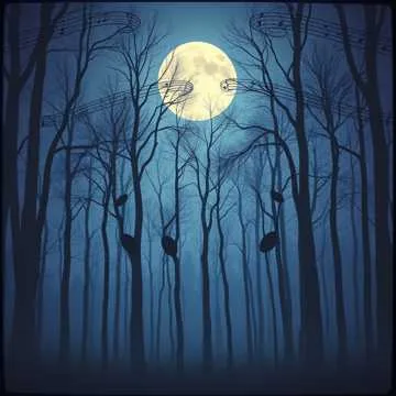 Blue forest cover art for Blue Forest Lullaby