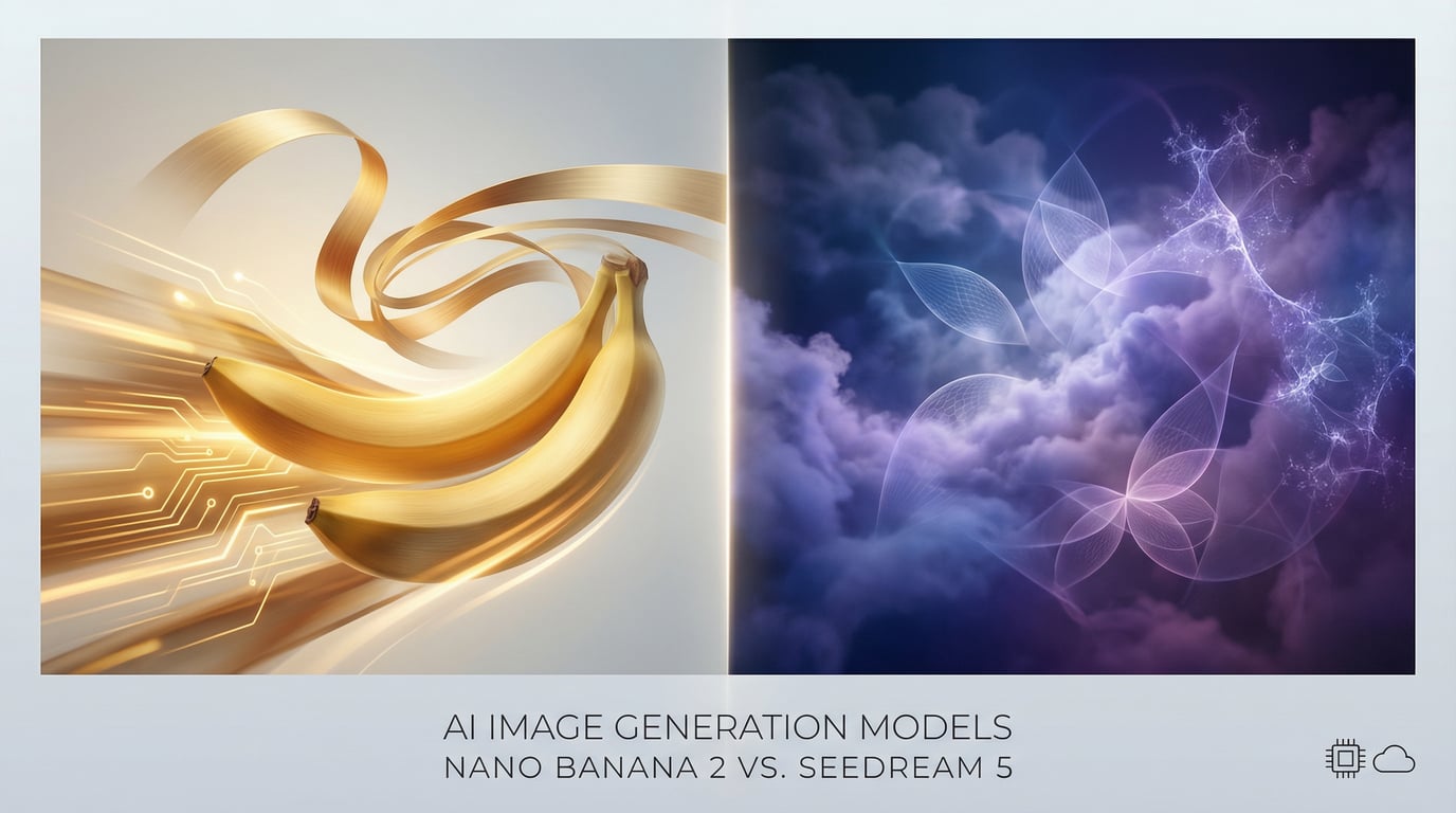Nano Banana 2 vs Seedream 5: O Guia Definitivo de 2026 para Escolher seu Gerador de Imagens AI